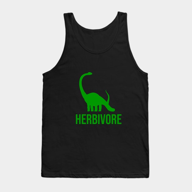 Herbivore Dinosaur vegans gifts Tank Top by cypryanus